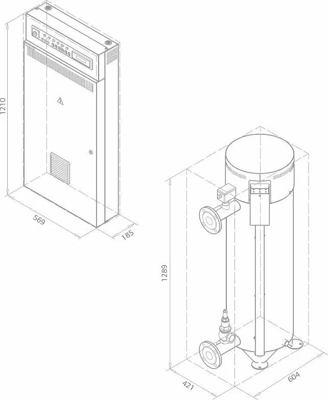 Промышленный электрокотел 120 кВт «Невский»
